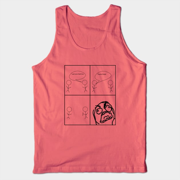 I got your back... Tank Top by CrazyDM